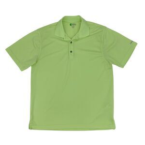 Izod Golf Polo Mens Size M Key Lime Green Short Sleeve X-Treme Function Athletic